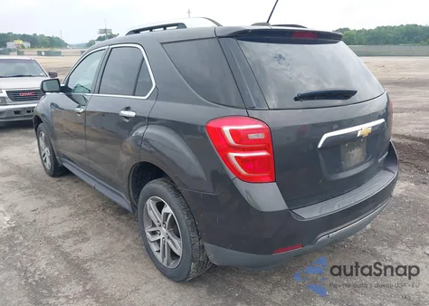 2016 Chevrolet Equinox Ltz from USA, damaged, VIN 2GNALDEK6G6295112